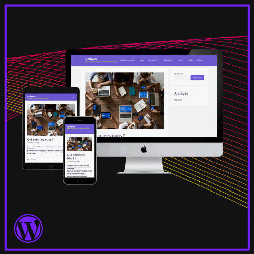 Site web WordPress par Dylan Sarmento