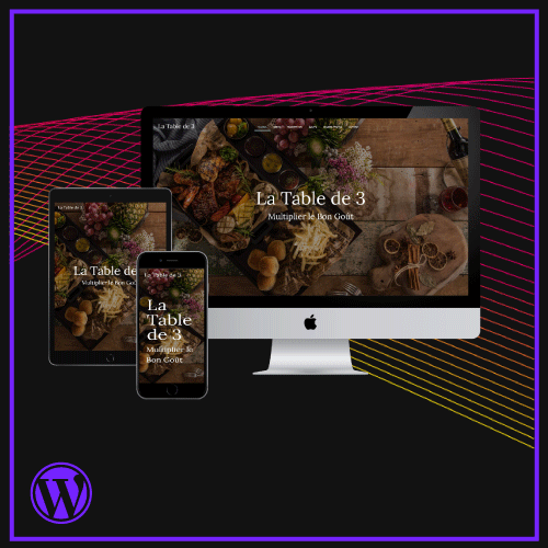 Site web WordPress en webdesign par Dylan Sarmento