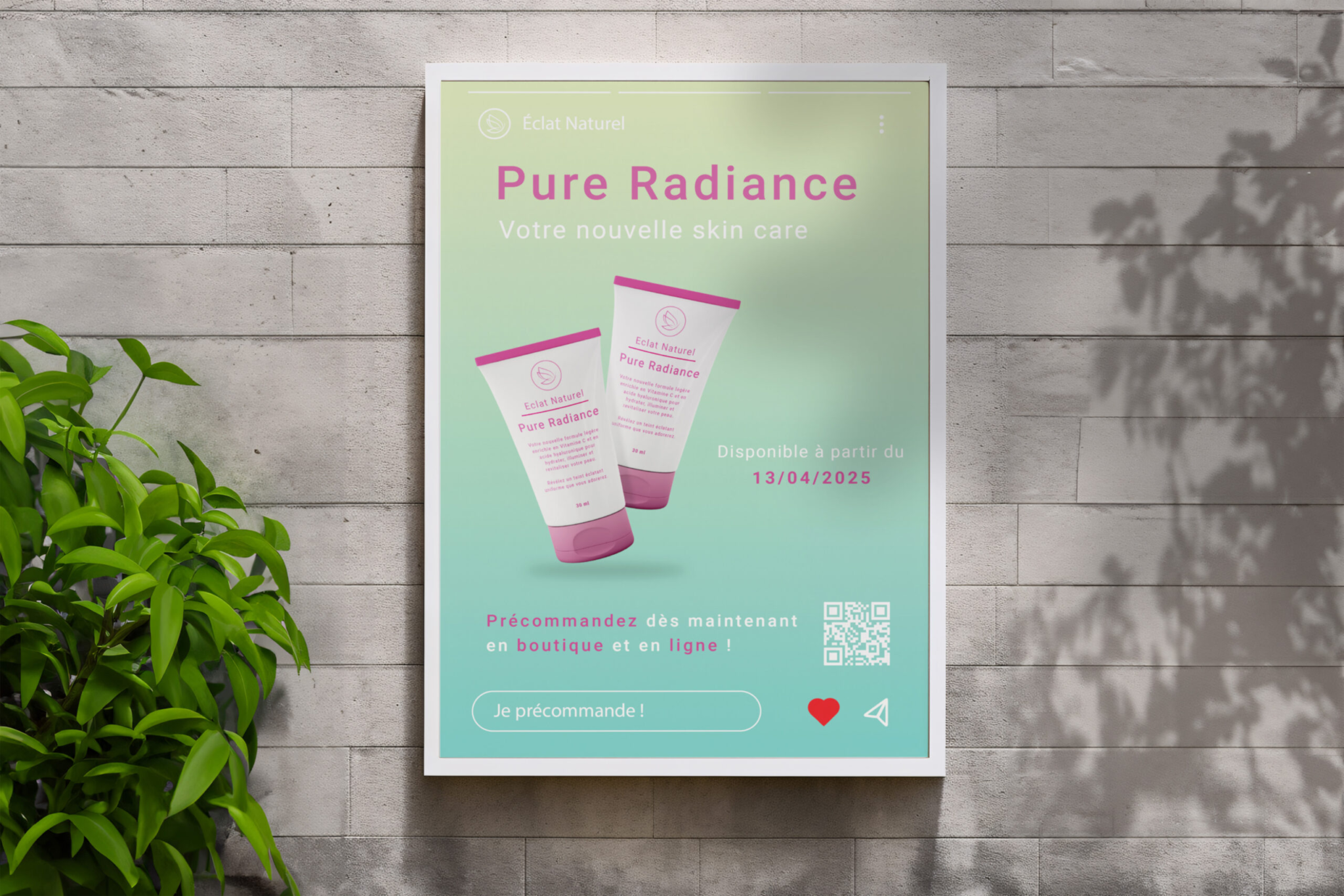 Affiche webdesign par Dylan Sarmento à Bordeaux